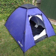 Eurohike 220 2 Person Tent Tatty but complete Festival Garden Camping