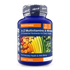 Zipvit A-Z Multivitamins & Minerals, 25 Essential Nutrients - For Immune Support