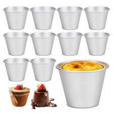 5/10pcs Pudding Moulds Mini