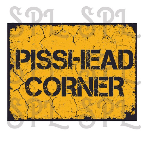Pisshead corner retro - corner,