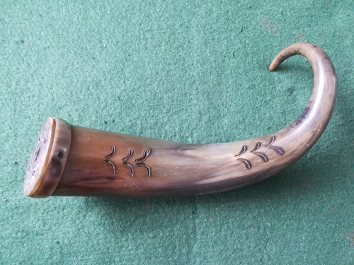 Antique powder horn for - powder,