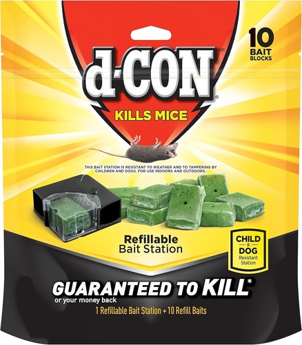 Refillable corner fit mouse - corner,