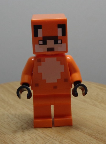 Lego minecraft minifigure fox - lego,