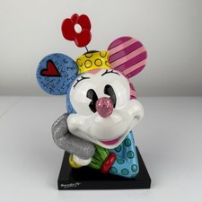 Disney Britto Minnie Mouse Pop Art Bust Figure 4033888 By Enesco