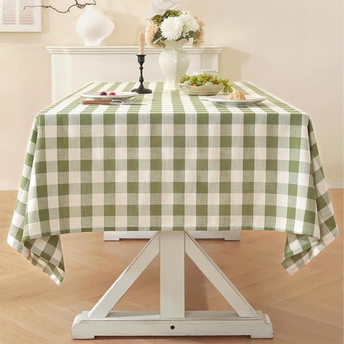 Laolitou green gingham table - laolitou,