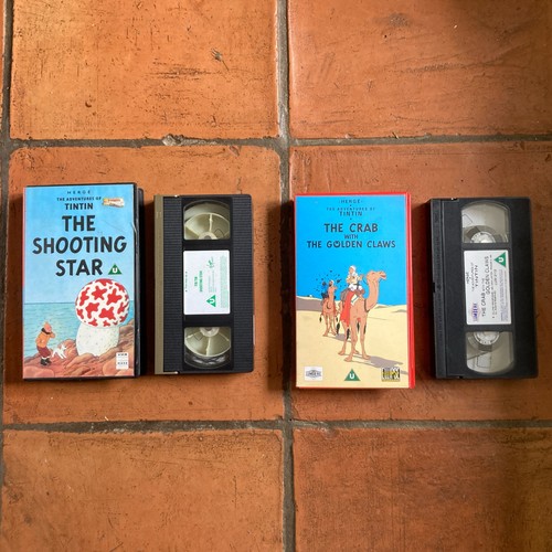 Bundle vhs herge adventures - vhs,