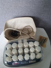 Modeling Heated Hair Rollers Vintage Style With Carry Case
