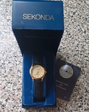 Ladies Sekonda Gold Tone Watch