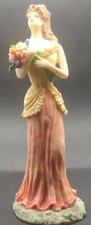 Vintage Elegant Lady Figurine – Possibly The Leonardo Collection – 20cm Tall