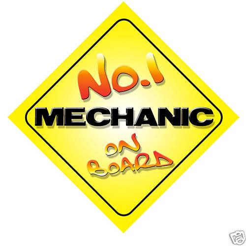 Mechanic board novelty - mechanic,