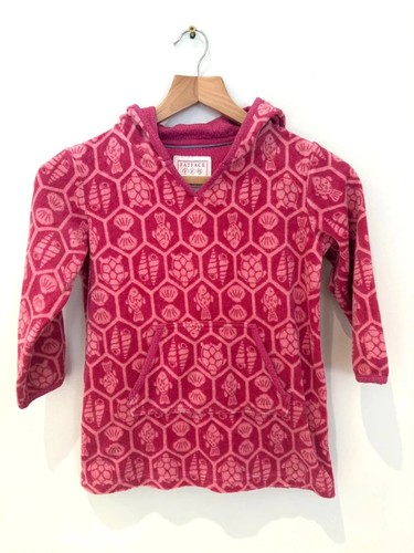 Girls fatface pink towelling - girls,