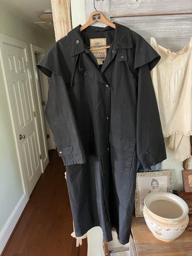 Sydney oilskin duster coat - sydney,