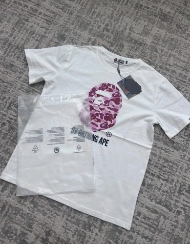 Bathing ape bape shirt - t-shirt, red