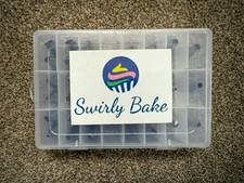 Simply Bake 27 Pcs Large set Icing Piping Nozzles Tips Pastry Cake Decorating