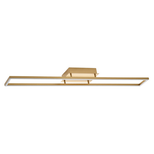 Brushed gold led ceiling - gold,