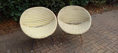 Vintage 1960s yellow white - vintage,