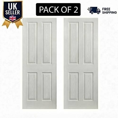 White internal door panel - door,