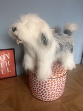 Toyworld Realistic Old English Sheep Dog Metal Frame Large Soft Toy 25” PLS READ