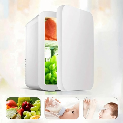 Portable mini fridge table - 8l,