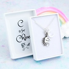 Unicorn Necklace, Personalised