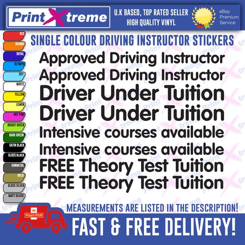 Learner car stickers adi - stickers,