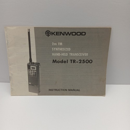 Kenwood 2500 hand - kenwood, tr-2500