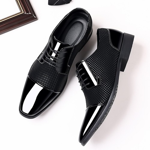Mens lace shiny patent - lace,