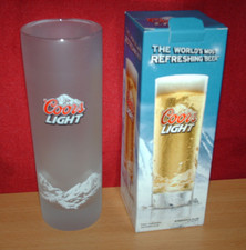 Coors Light beer frosted Half