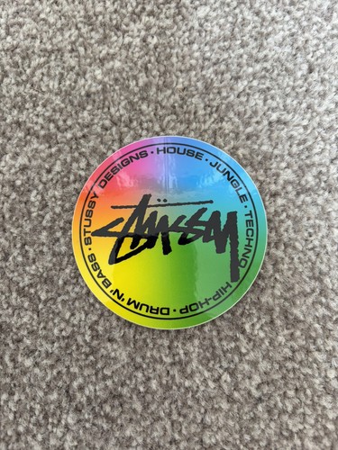 Stussy designs sticker house - stussy,