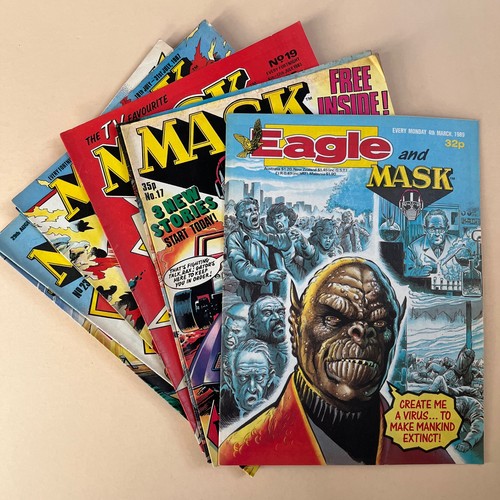 Ipc fleetway mask comic job - ,