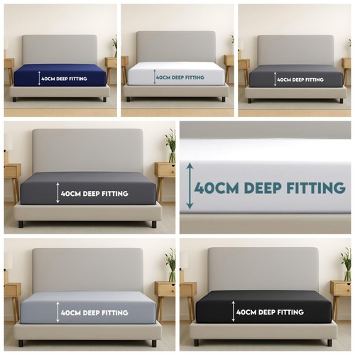 Extra deep fitted - sheet, bed