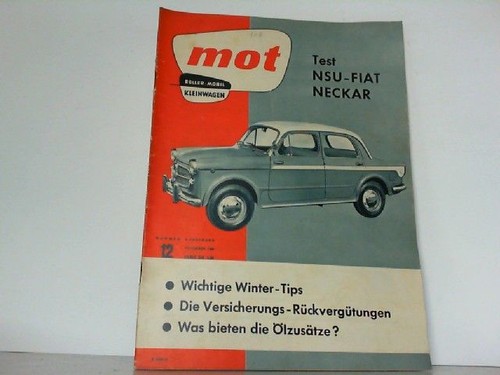Mot heft 1960 alles - 12, /