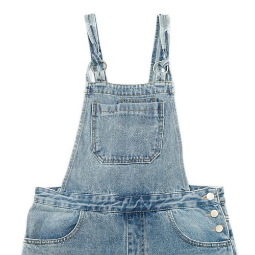 Vintage denim dungarees small - denim,