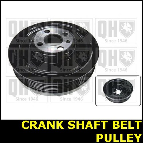 Crank shaft belt pulley - crank,
