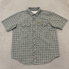 Orvis Shirt Mens Large Gray