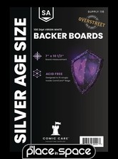 100 SILVER AGE COMIC BACKING BOARDS COMICARE (SUPPLY116)