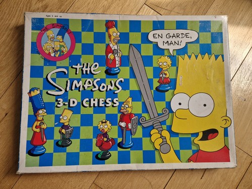 The simpsons chess set - the, good