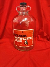 Bulmers Woodpecker Still Cider Demijohn, Vintage 70's, Mancave/Shed.