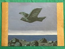 René Magritte drawing and