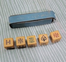 Vintage Butterscotch K&C Poker