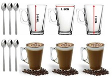 6 x 240ml Glasses - Glass Cups
