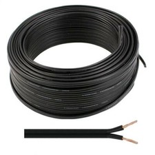 10 METRES 2 CORE BLACK CABLE