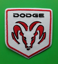 DODGE CHALLENGER SRT AMERICAN MUSCLE CLASSIC CAR EMBROIDERED PATCH UK SELLER