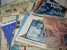 ANTIQUE & VINTAGE SHEET MUSIC