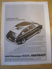 New volkswagen 1600tl fastback - volkswagen,