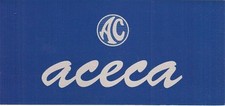 AC Aceca 1998-99 UK Market Foldout Sales Brochure 4.6 V8 3.5 Turbo