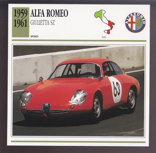 1959 1960 1961 - alfa, romeo