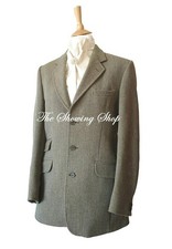SMART MENS FOXLEY HEAVYWEIGHT KEEPERS TWEED HUNTING JACKET SIZE 50