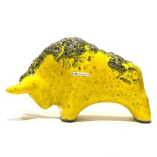 Otto Keramik Bull in Yellow