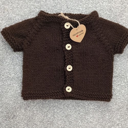 Hand knitted unisex - hand, short
